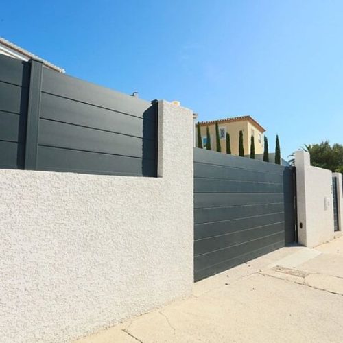 Le portail coulissant