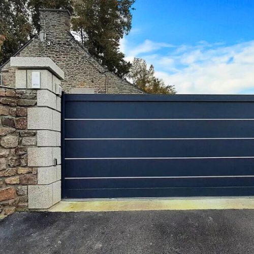 Le portail coulissant