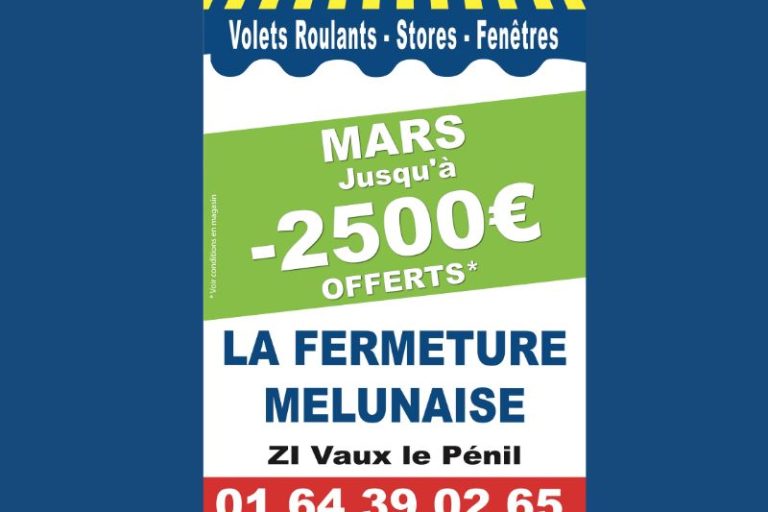 Promotion du mois de mars 2026